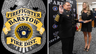 Barstow Fire Chief Cory Cisneros Says Goodbye To Community After Announcing Resignation